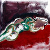 abstracte portret schilderijen